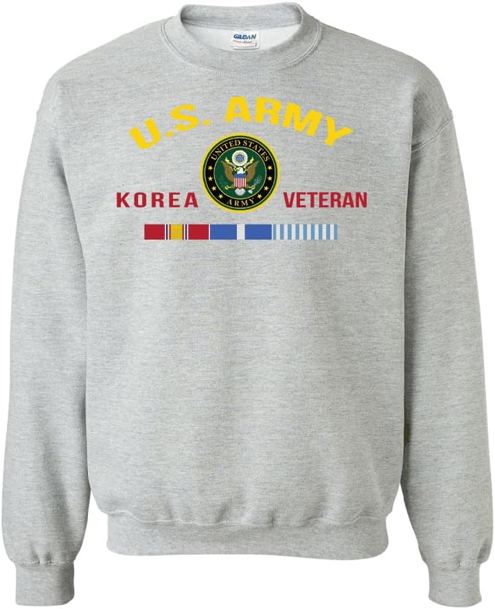 Military Productions US Army Korea Veteran Sweatshirt Officially Licensed