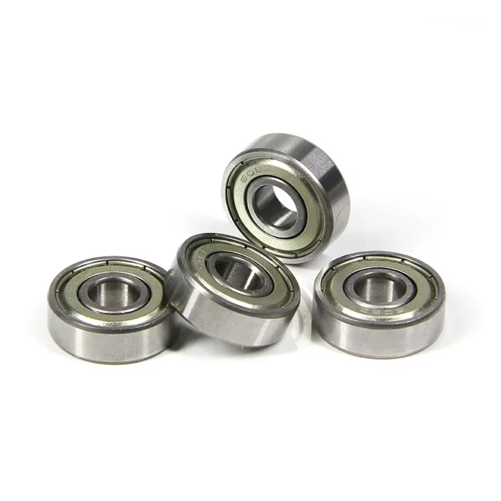 MESKEL Kit Roulements Roue Roulements À Billes 608Z 608ZZ Gorge Profonde ABEC-7 pour Mini Roulement en Acier Au Carbone Skateboard Scooter Pièces