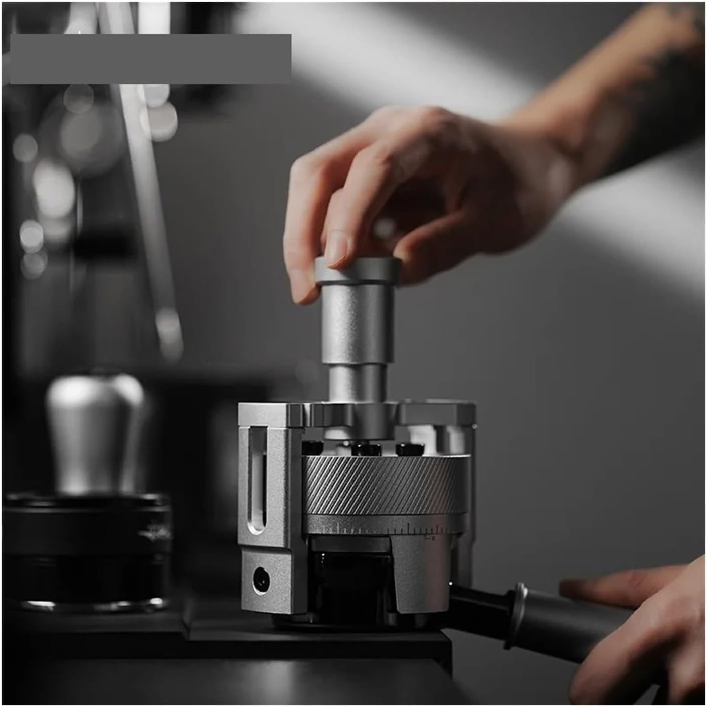 Strumento WDT da 58 mm per espresso, miscelatore per caffè in acciaio inox per una distribuzione uniforme, accessorio da barista