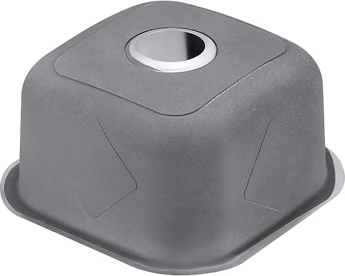 Miniatura 41 de Fregadero para cocina, Ruvati Parma, montaje bajo encimera, calibre 16, RVM4131