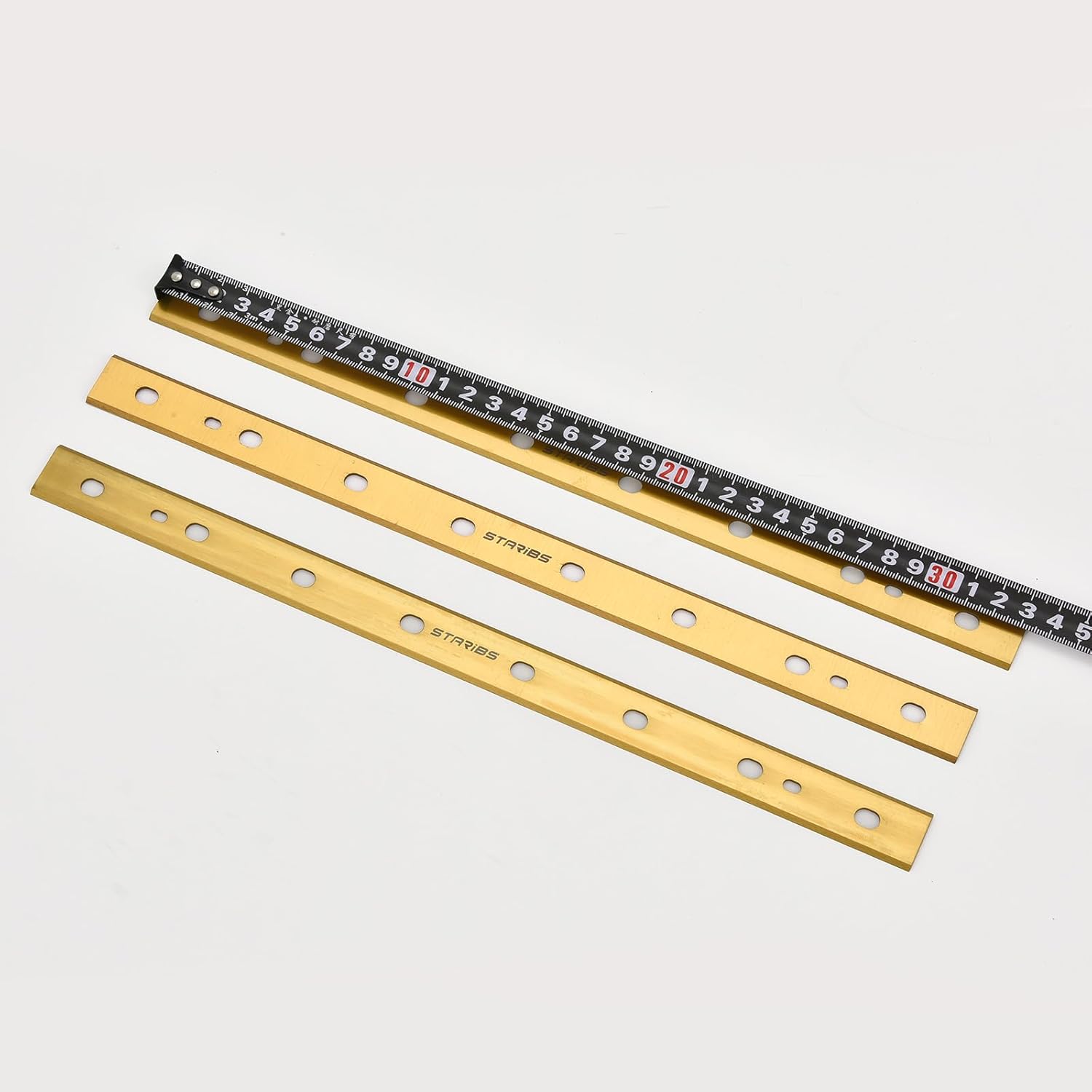13 Inch Titanium Planer Blades for DW735, DW735X, Replacement for DW7352, Titanium-Coated Knives, Set of 3