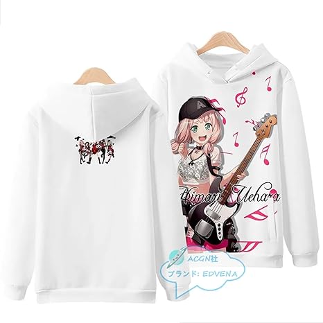 Amazon.co.jp: [EDVENA] BanG Dream パーカー 長袖 バンドリ Afterglow