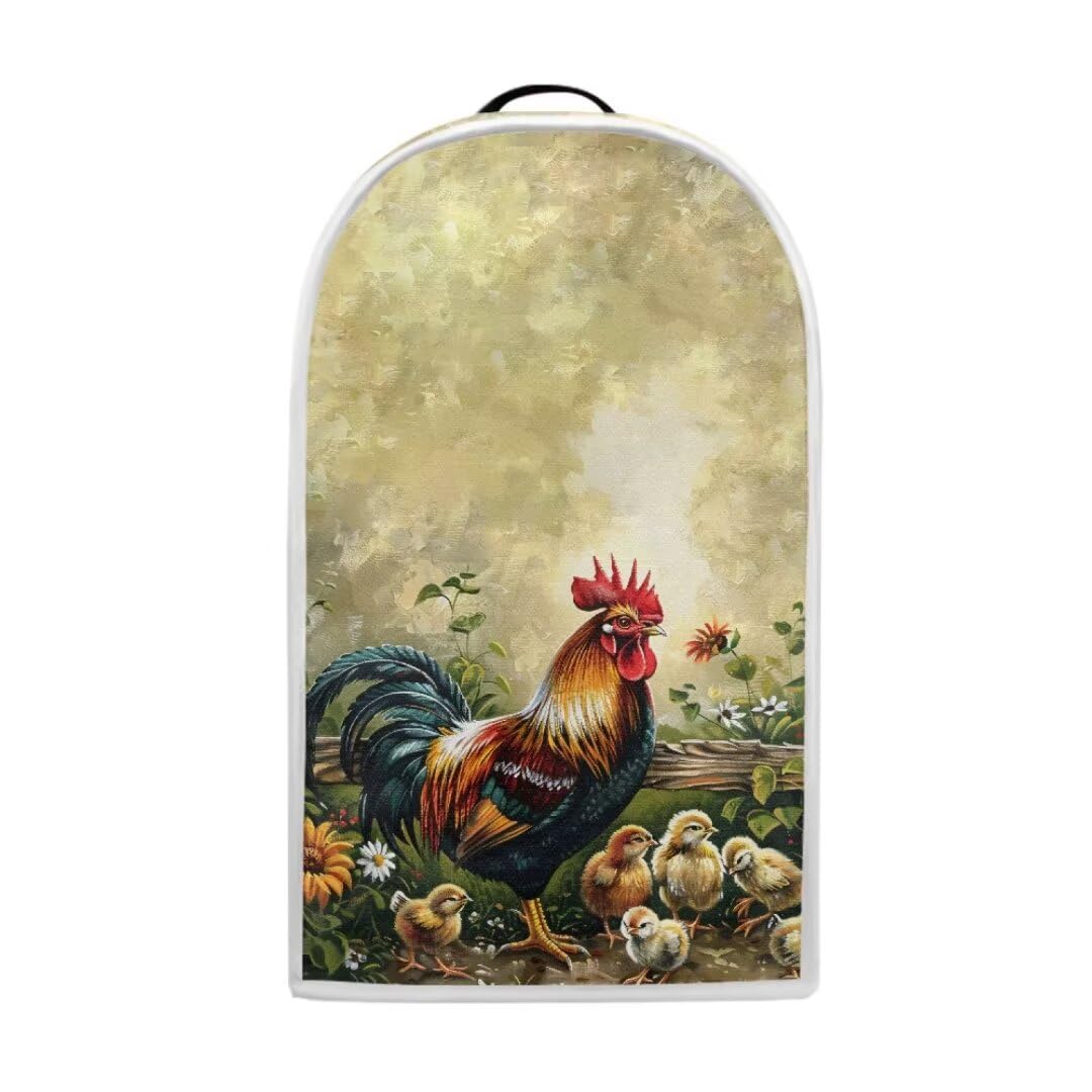 Chicken Blender Dust Cover, Anti Fingerprint Polyester Stand Mixer or Coffee Maker Appliance Protector, Stain Resistant Blender Cover for Kitchen Appliance