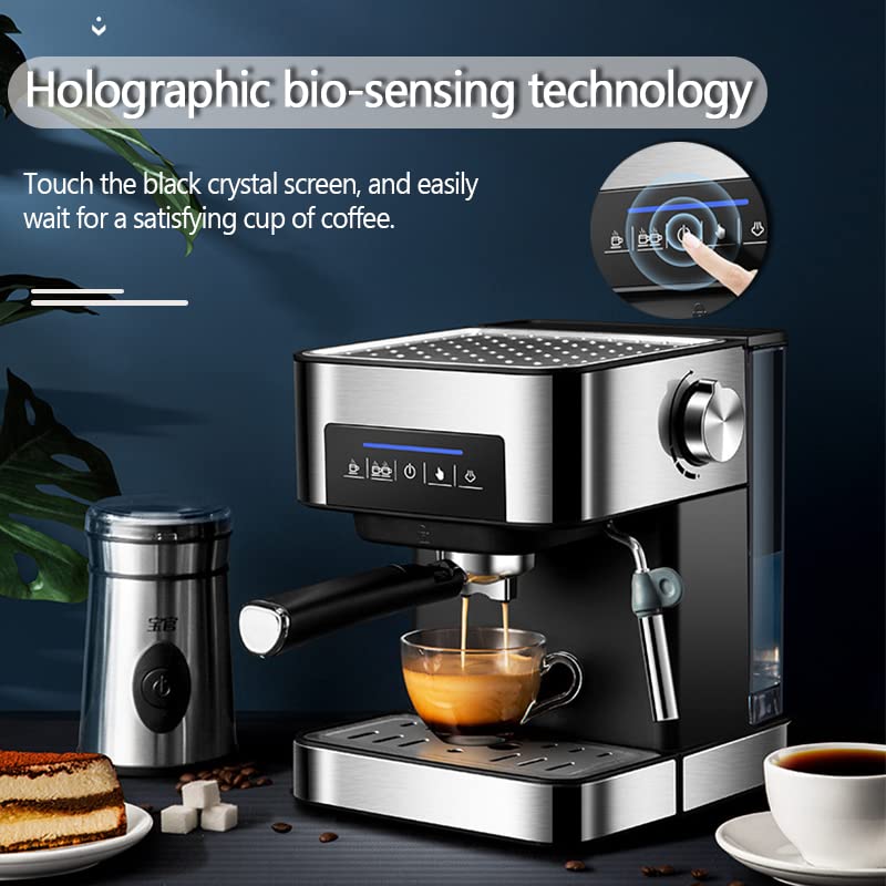 Cafetera Italiana Semiautomática con Espumador de Leche miniatura 4
