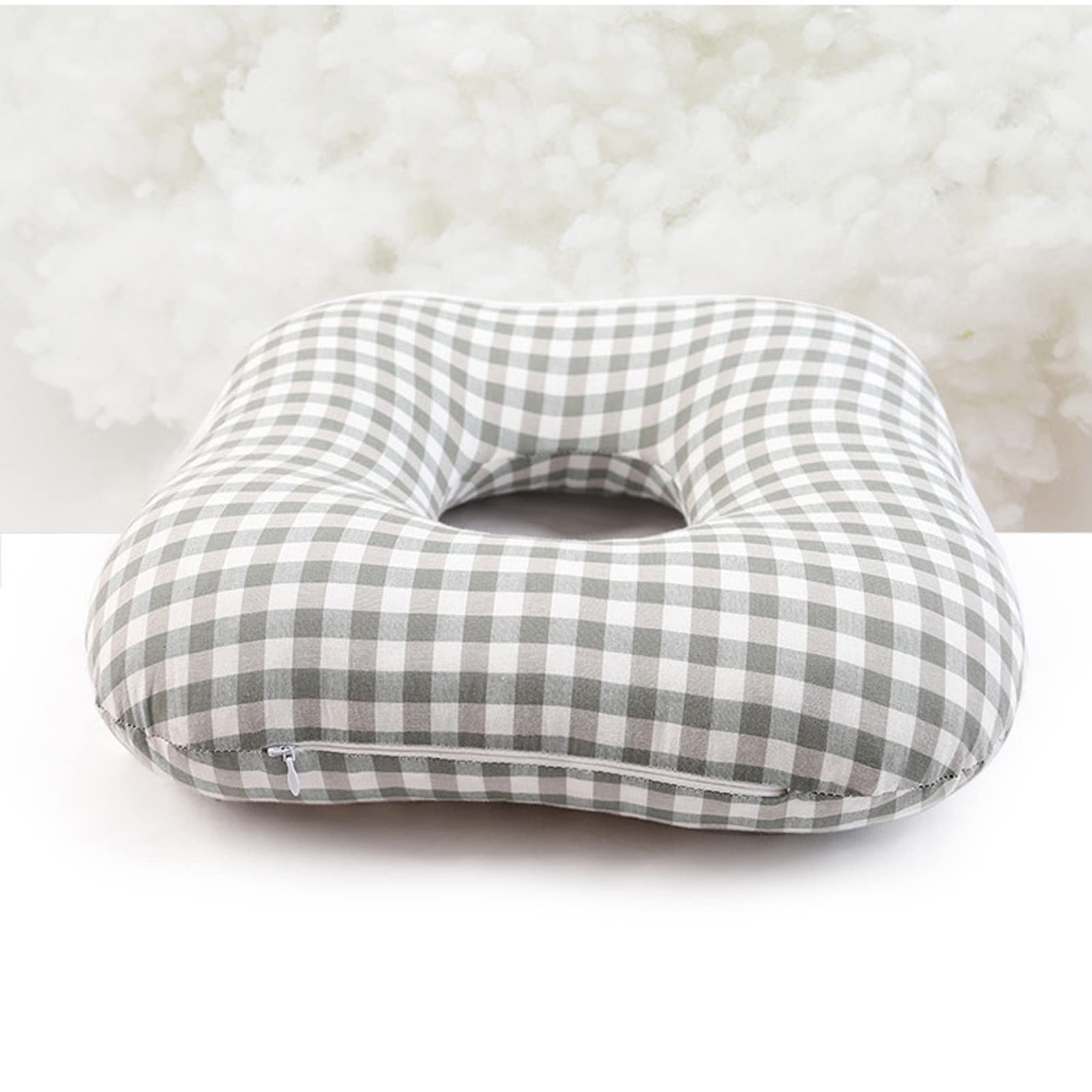 Cojín Antiescaras para Cama : Almohadilla Antiescaras En Forma De Dona para Personas Postradas En Cama, Ancianos, Cómoda Y Transpirable para Aliviar El Dolor,Green-30CM