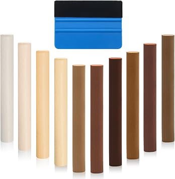 Wax Filler Sticks Wood Furniture Repair, Light Oak-C