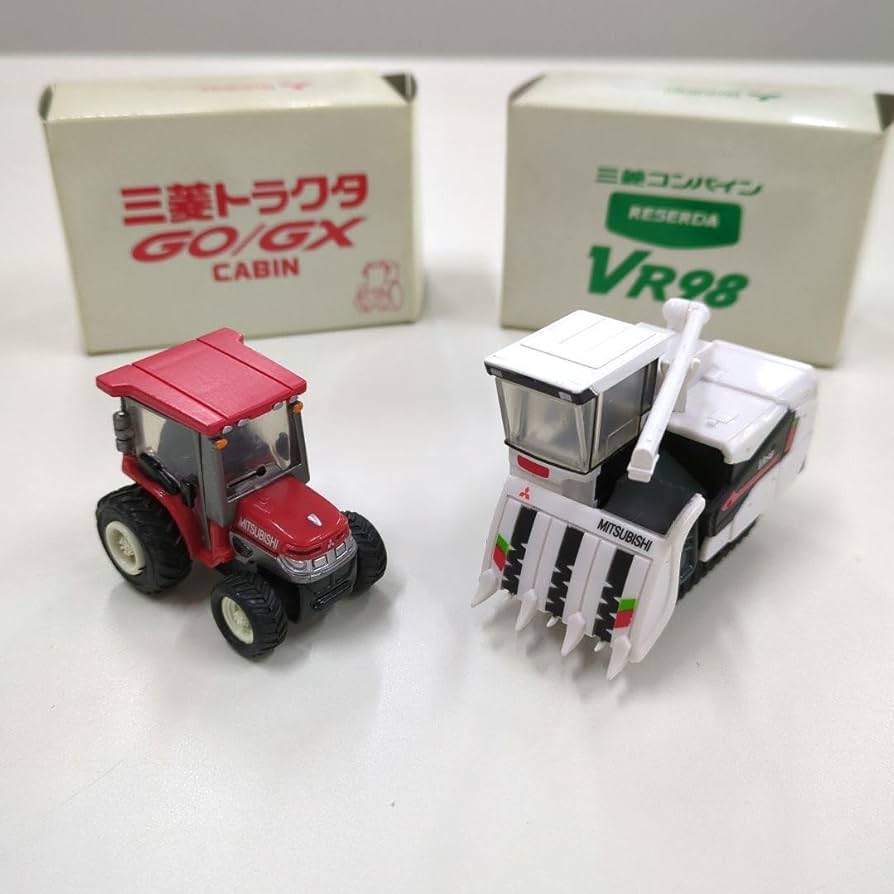 三菱農機 GA551 トラクター ミニカー ミニカー 三菱 トラクター GA551 イーグルデザイン - メルカリ