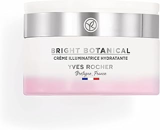 Yves Rocher Bright Botanical Hydrating Day & Night Cream- Moisturized, Mattified and Hydrated Skin. Dark Spots & Shadows Appear Corrected. Formula Tested Under Dermatological Supervision. Made in France with Botanical White Seed. Jar, 50 ml