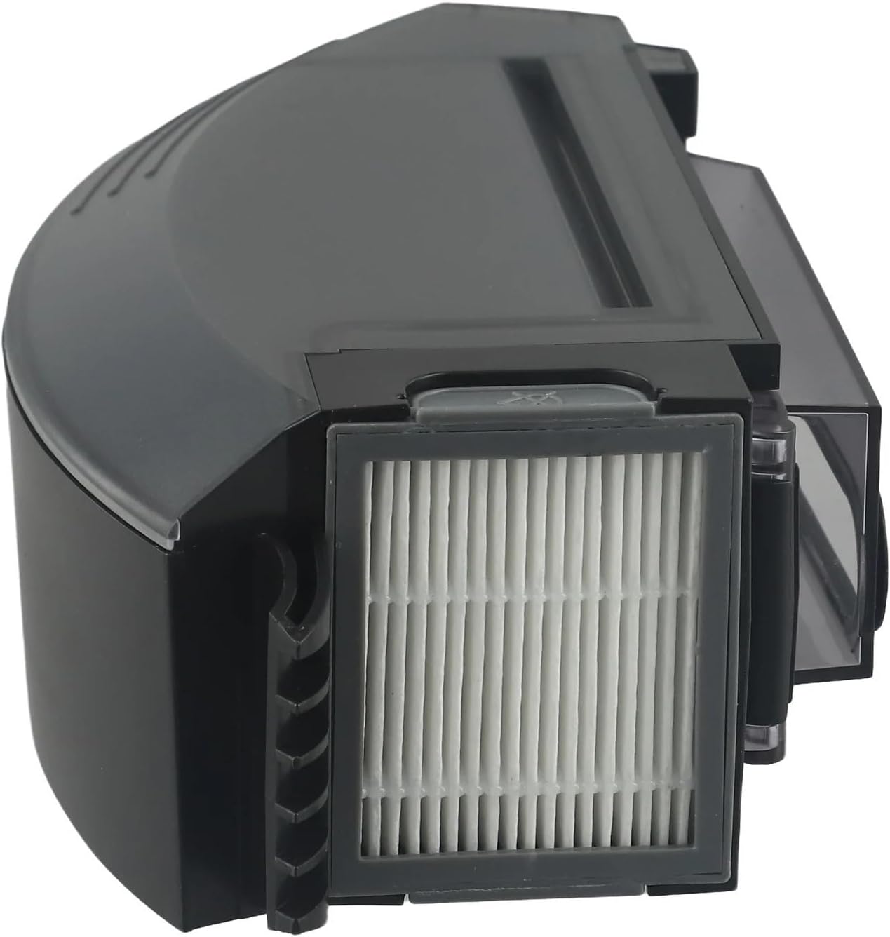 Dirt Bin Box Container Reduce Dust,Compatible for Roomba E5 E6 I1 for I3 I4 I5 I6 I7 I8,Vacuum Cleaner Sweeper Attachment Floor Cleaning Replace