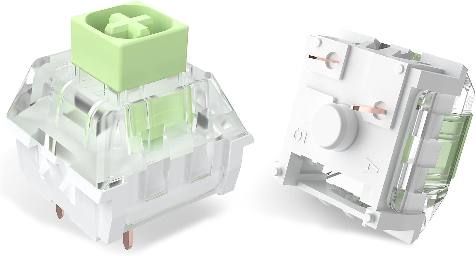 Kailh Box White OWL 46gf Clicky Mechanical Switches for