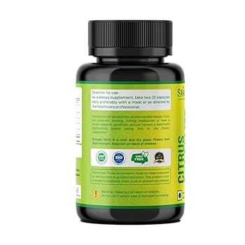 Amazon.com: SAIKOU HERBS Citrus Bergamot 1110mg - 25:1