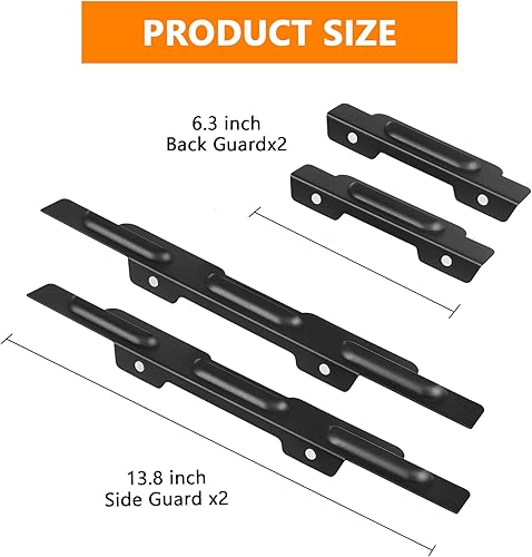 Miniatura 3 de Protectores de viento para parrilla Blackstone de 36 pulgadas, accesorios de parrilla Blackstone aptos para parrilla Blackstone