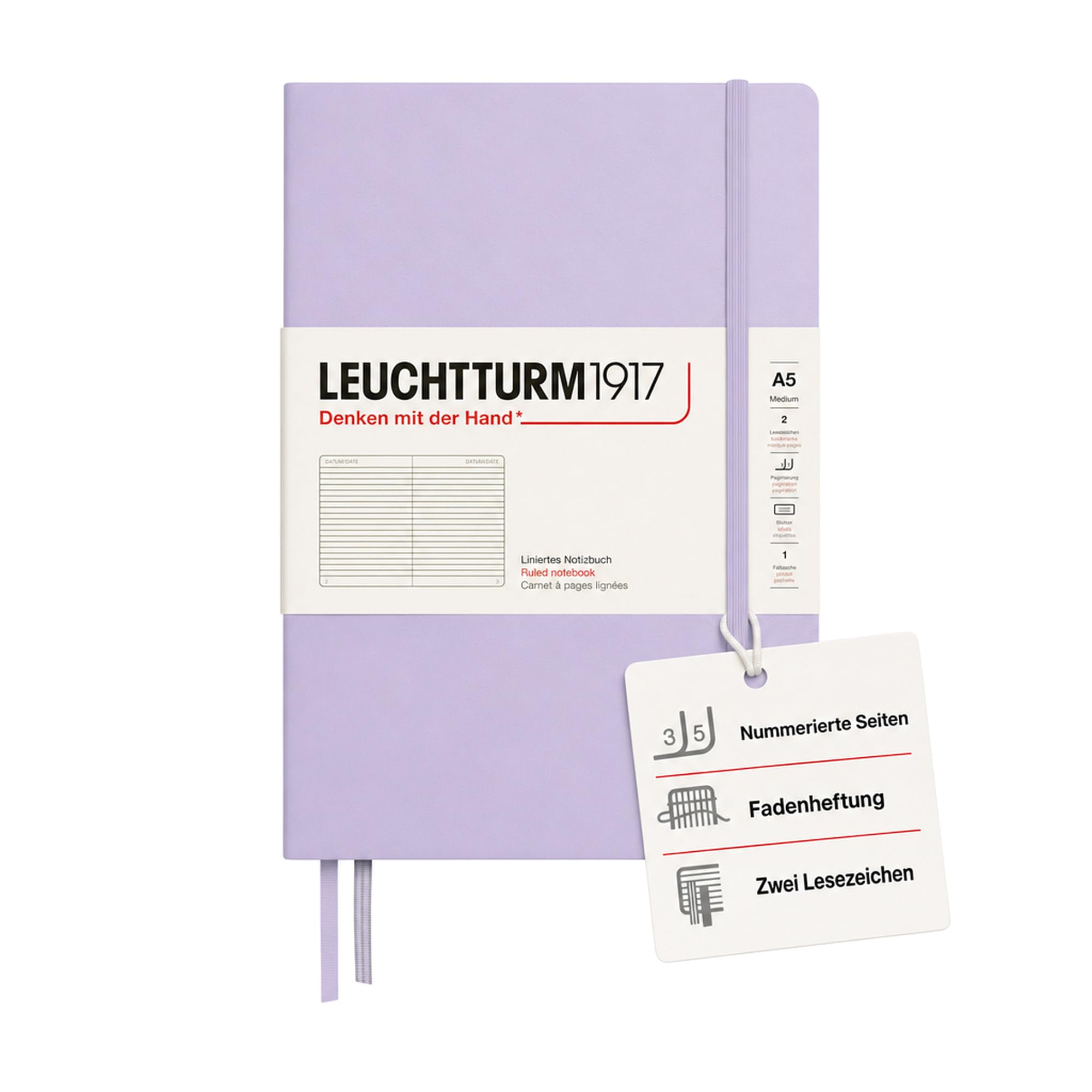 LEUCHTTURM1917 Notebook Hardcover Medium