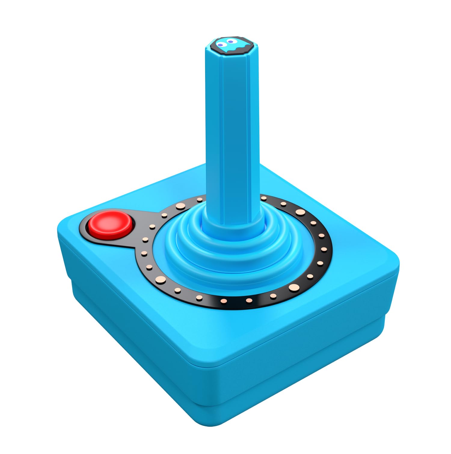 Image secondaire de Joystick sans fil Pac-Man CX-40+ - Édition Rétro Bleue