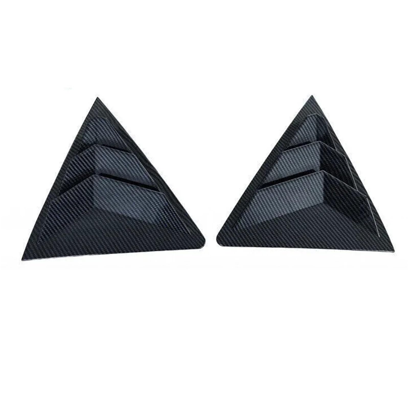 Grilles d'aération latérales pour Corolla 2014-2018 noir brillant