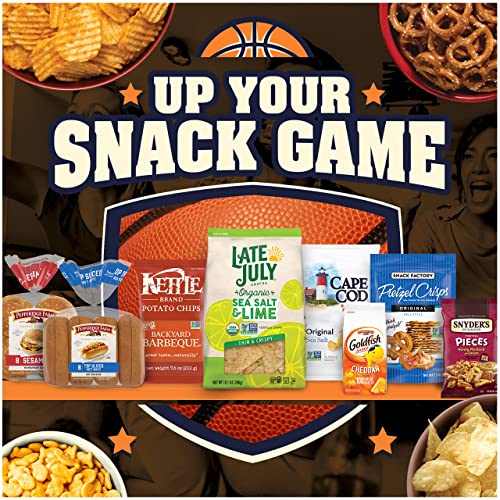 Kettle Brand Sea Salt And Vinegar Kettle Potato Chips, Gluten-Free, Non-Gmo, 7.5 Oz Bag #TOP1