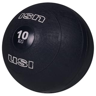 USI Universal Slam Ball, Slam Medicine Balls 10Kg Smooth Textured Grip Dead Weight Balls for Crossfit, Strength & Conditioning Exercises