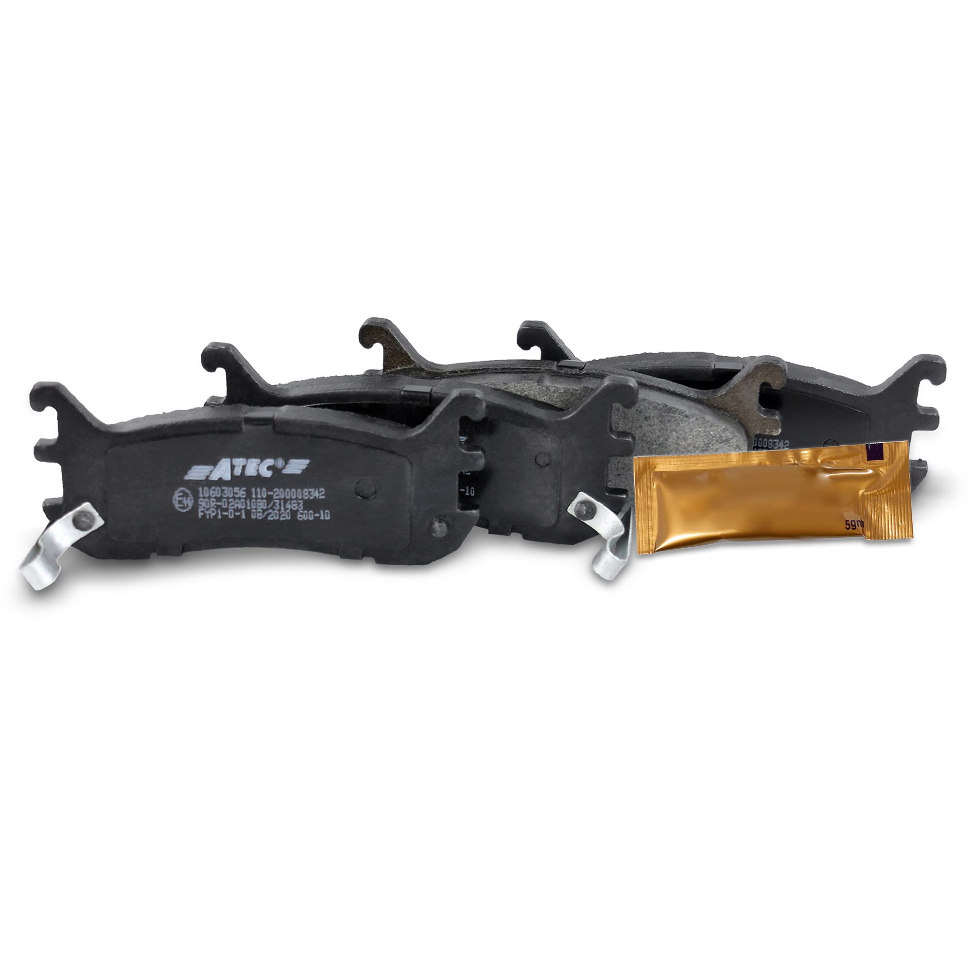 BESTPRICE Juego de frenos eje trasero incl. discos de freno Ø 251 mm completos + pastillas de freno traseras, compatible con MAZDA MX-5 I (NA), MX-5 II (NB)