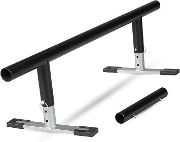Madd Gear Rail Extension Kit for Flat Bar Skate Rail Heavy Duty Durable Round Skateboard Pro Scooter or Inline Skate - Adjustable Height