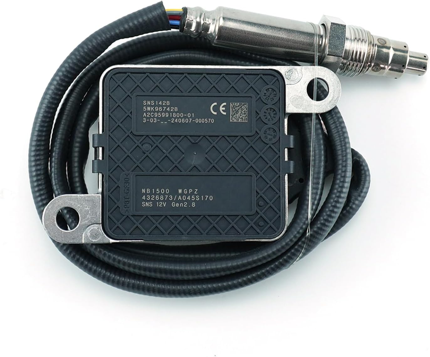 NOx Sensor Nitrogen Oxide Sensor 4326873 68210084AA Intlet Upstream Fits for Dodge Ram 2500 3500 4500 5500 Fits for Cummins ISB 6.7L 2013-2018 5WK96742B