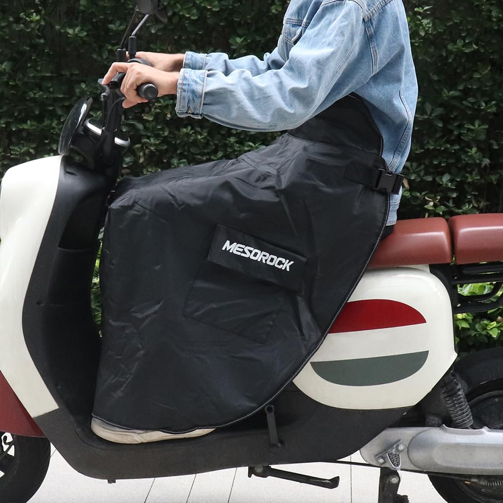 Coprigambe per moto, facile da usare, affidabile, per pendolari che affrontano viaggi quotidiani al freddo, coprigambe per moto e scooter, Corto
