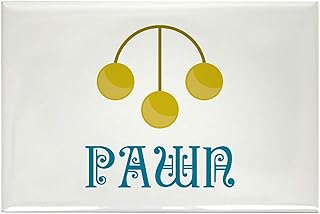 CafePress Pawn Magnets Rectangle Magnet, 2"x3" Refrigerator Magnet (10 pack)