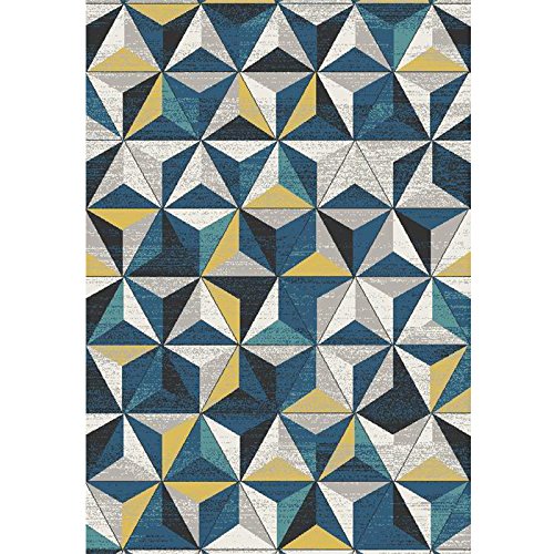 Preisvergleich Produktbild BAGEHUA Maßgeschneiderte Moderne Geometrische Wohnzimmer Couchtisch Schlafzimmer Teppich Bettwäsche Decke Kaffeetisch Matte Heimtextilien Benutzerdefinierte, 140 X 200 cm, Lg-4
