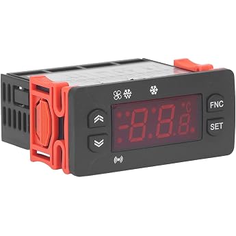 Digital Temperature Controller Microcomputer Temperature Controller Fahrenheit Celsius Switchable Cooling Controller for Refrigerator 230VAC