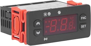 Digitaler Temperaturregler, Mikrocomputer-Temperaturregler, Fahrenheit Celsius, Umschaltbarer Kühlregler für Kühlschrank, 230 VAC