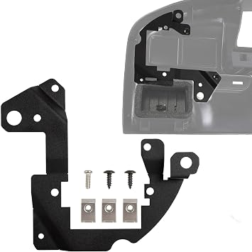 Push Button 4WD Repair Bracket Compatible with 1992-1996 OBS Ford F150 F250 F350 Bronco Manual Shift 4WD Switch Bracket
