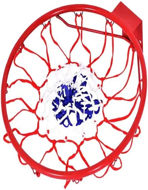 Clifton Fileli Ve Duvar Monte Aparatlı Basketbol Çemberi, Tek Ebat, YLV129, Kırmızı