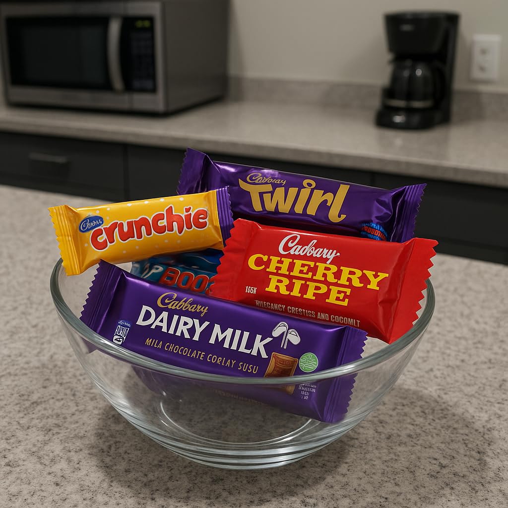 Cadbary Chocolate Bars Bulky Bag Candy for Parties & Gifts (Variety Mix - 50Pc)