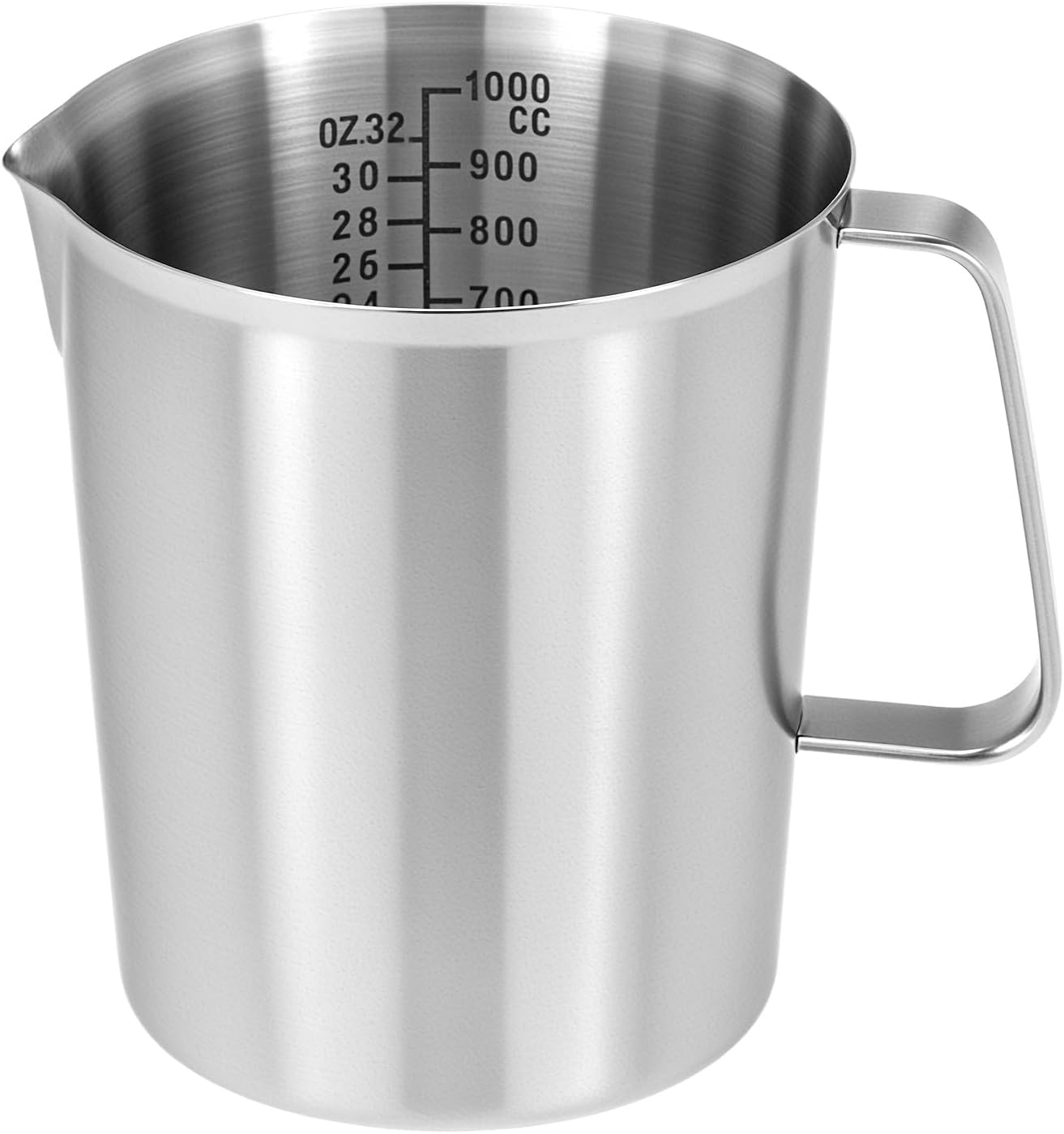 Vaso medidor de acero inoxidable 32 oz QWORK