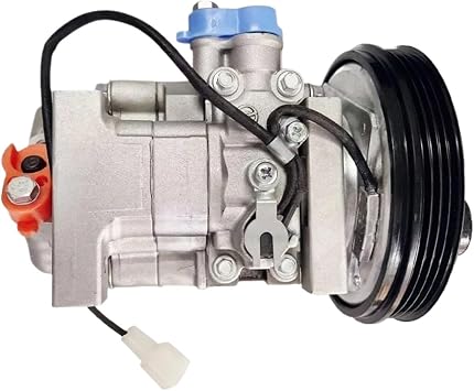 4 Grooves 140mm AC Compressor Car Auto 12V Air Conditioning Compatible for Mazda Familia 323 Protege 1998-2004 H12A0AA4DL H12A1AA4DL B22B61450B B25F61450B | 12V 4 Grooves 140mm; Direct fit; H12A0AA4DL B22B61450B B25F61450B BJ0E61450