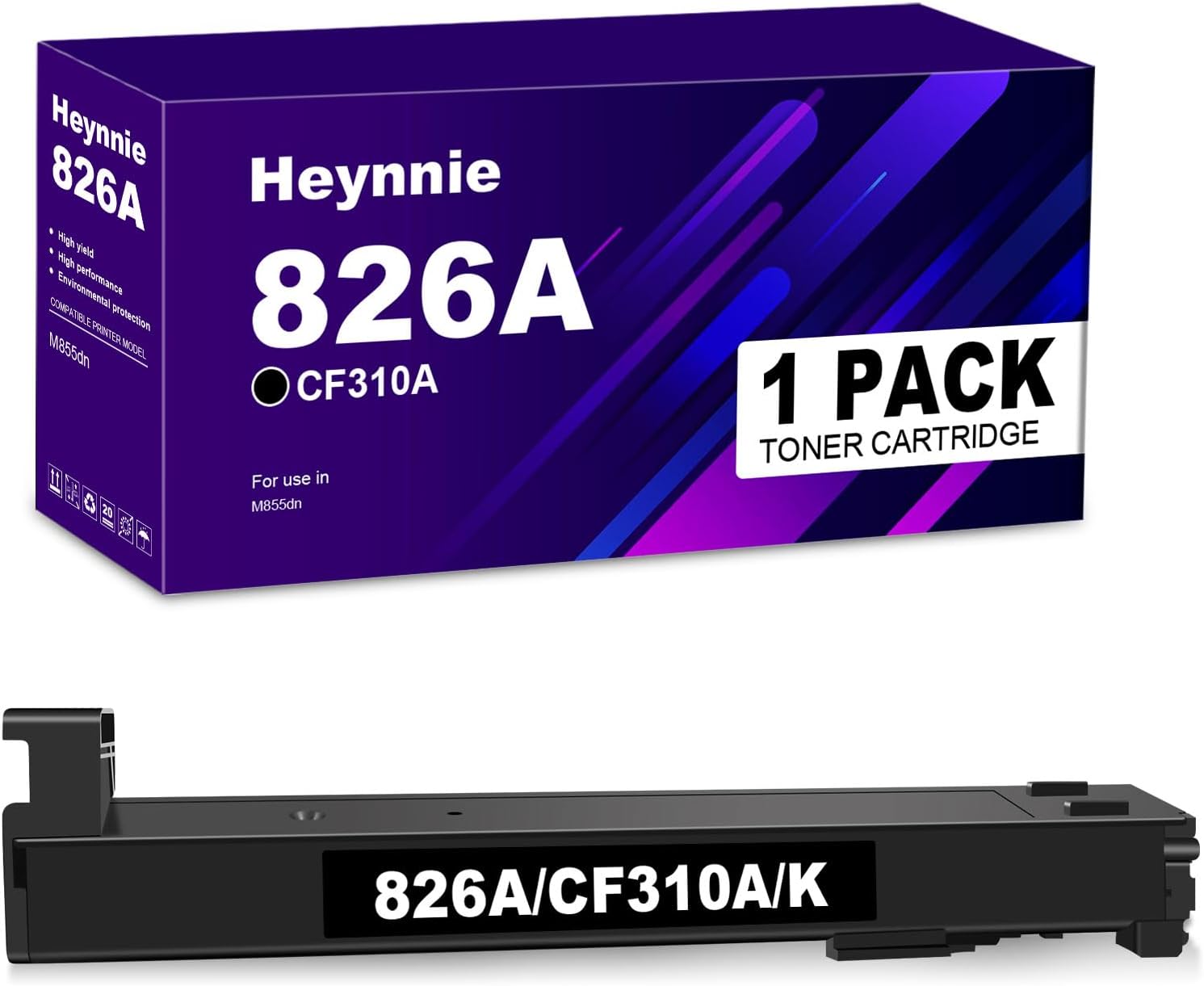 826A Remanufactured Toner Cartridge Replacement for HP 826A 826 A CF310A for LaserJet CP4025n CP4025dn CP4525n CP4525dn CP4525xh Printer (1 Black)
