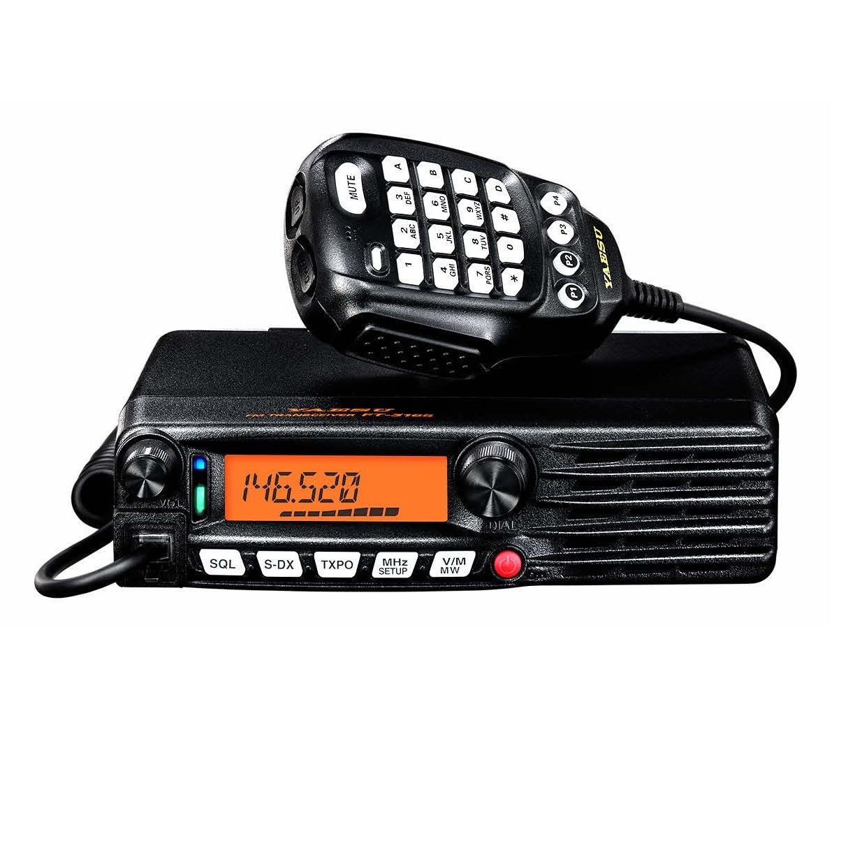 Yaesu FT-3165E ASP Emisora Móvil VHF 144MHz - Transceptor 65W de Potencia, Procesador Digital de Audio SPU-1 y Sistema de Refrigeración FACC