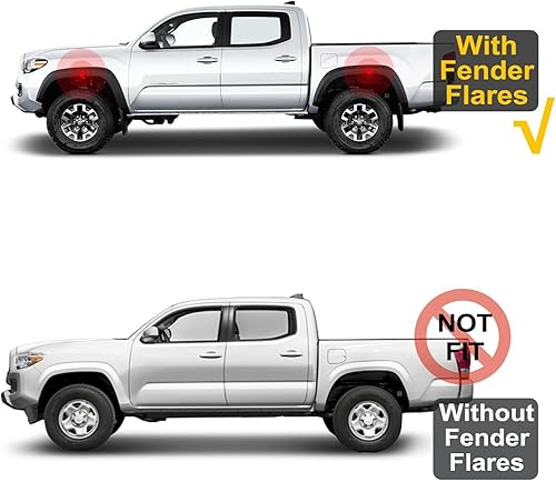 Miniatura 2 de Merusedesu Protectores contra salpicaduras Guardabarros con guardabarros delantero izquierdo trasero derecho montaje hardware PT345-35163