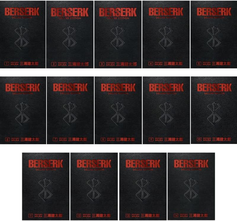 Berserk Deluxe Edition Complete Collections Vol.1-Vol.14, Hardcover