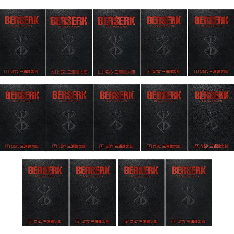 Berserk Deluxe Edition Complete Collections Vol.1-Vol.14, Hardcover