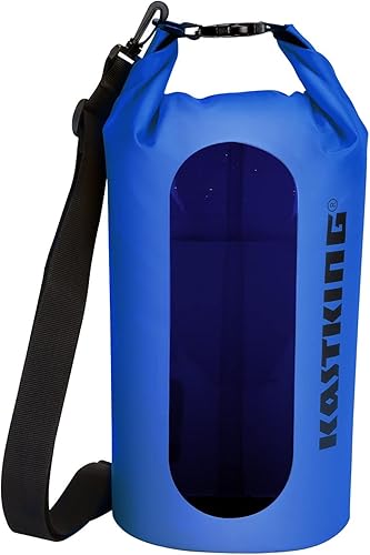 KastKing Bolsas secas, bolsas de almacenamiento 100% impermeables, construcción de grado militar para natación, kayak, canotaje, senderismo,