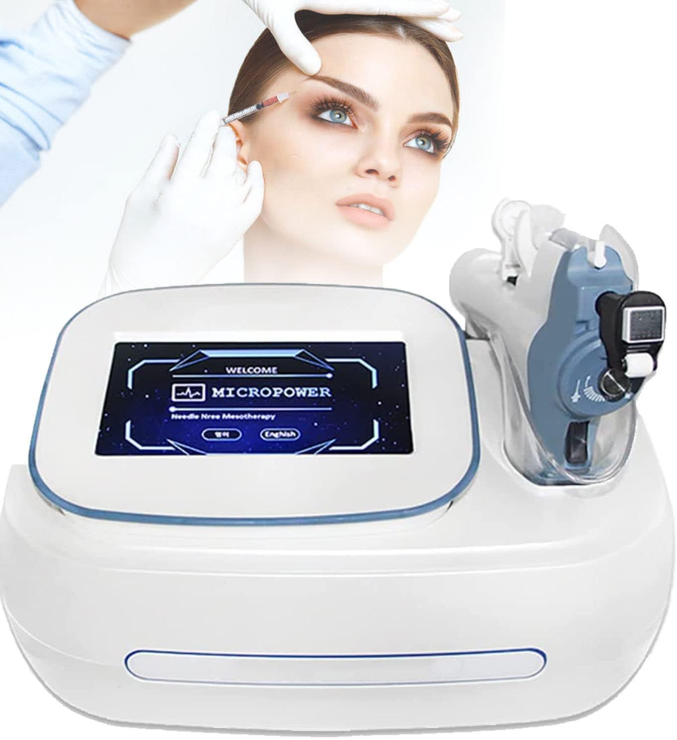 Pistolet de mésothérapie microcristallin pour soin visage anti-âge