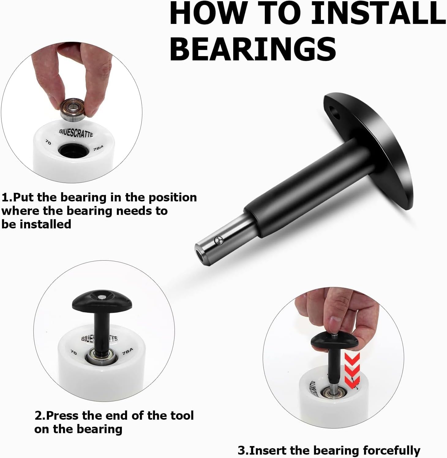 Kata Bearing Press/Puller + Modus Utility Multi-Purpose Skateboard Tool