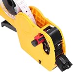 Label Maker portable avec 8 Étiquette de prix pour le marquage rapide, pour RetailersHome Utilisateurs (jaune)