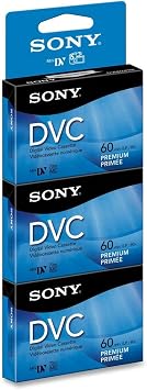 Sony DVM60PRR/3 60 Minute DVC Tape Hang Tab