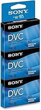 Sony DVM60PRR/3 60-Minute DVC Tape Hang Tab