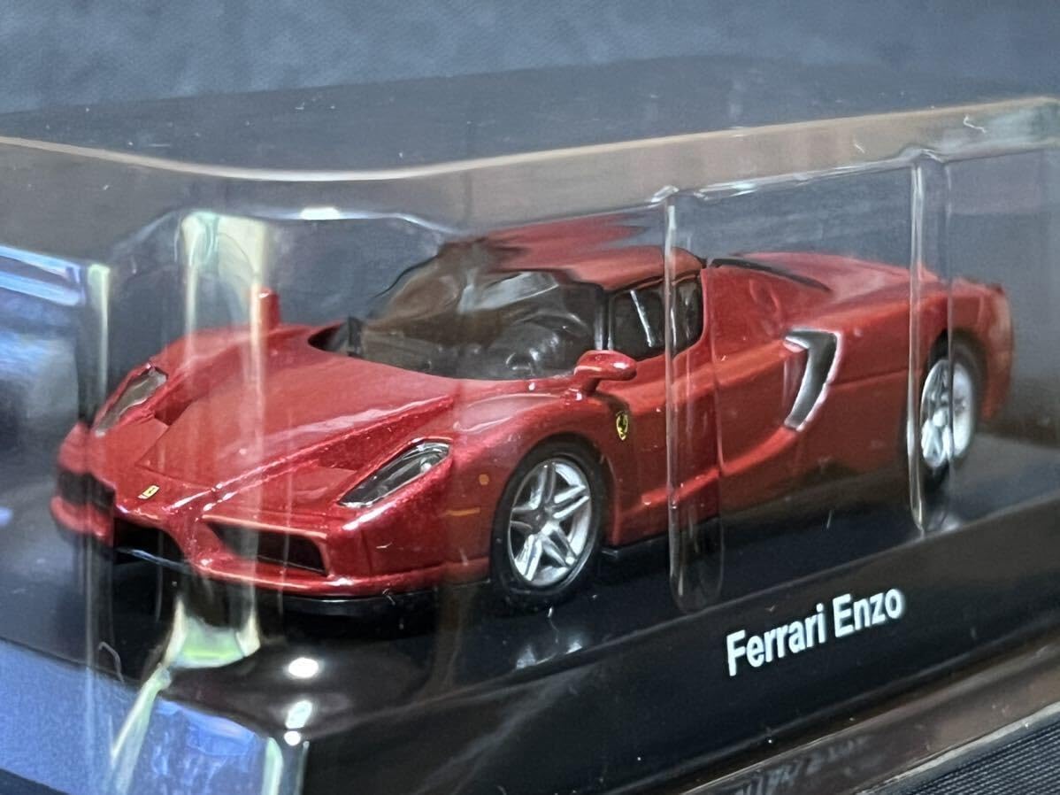 Amazon.co.jp: 京商 1/64 フェラーリミニカーシリーズ7ネオ Enzo