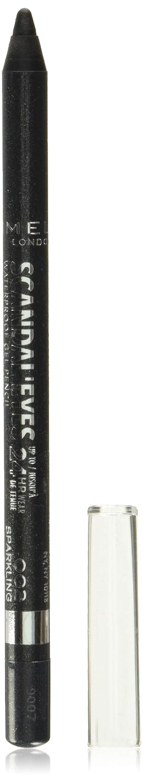 RimmelScandaleyes Waterproof Kohl Kajal Eyeliner, Sparkling Black, 0.042 oz by Herdez