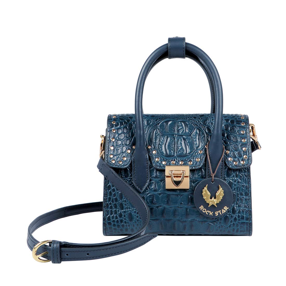 Hidesign Womens Satchel (Blue) (B0853KQCXN) Amazon Price History, Amazon Price Tracker