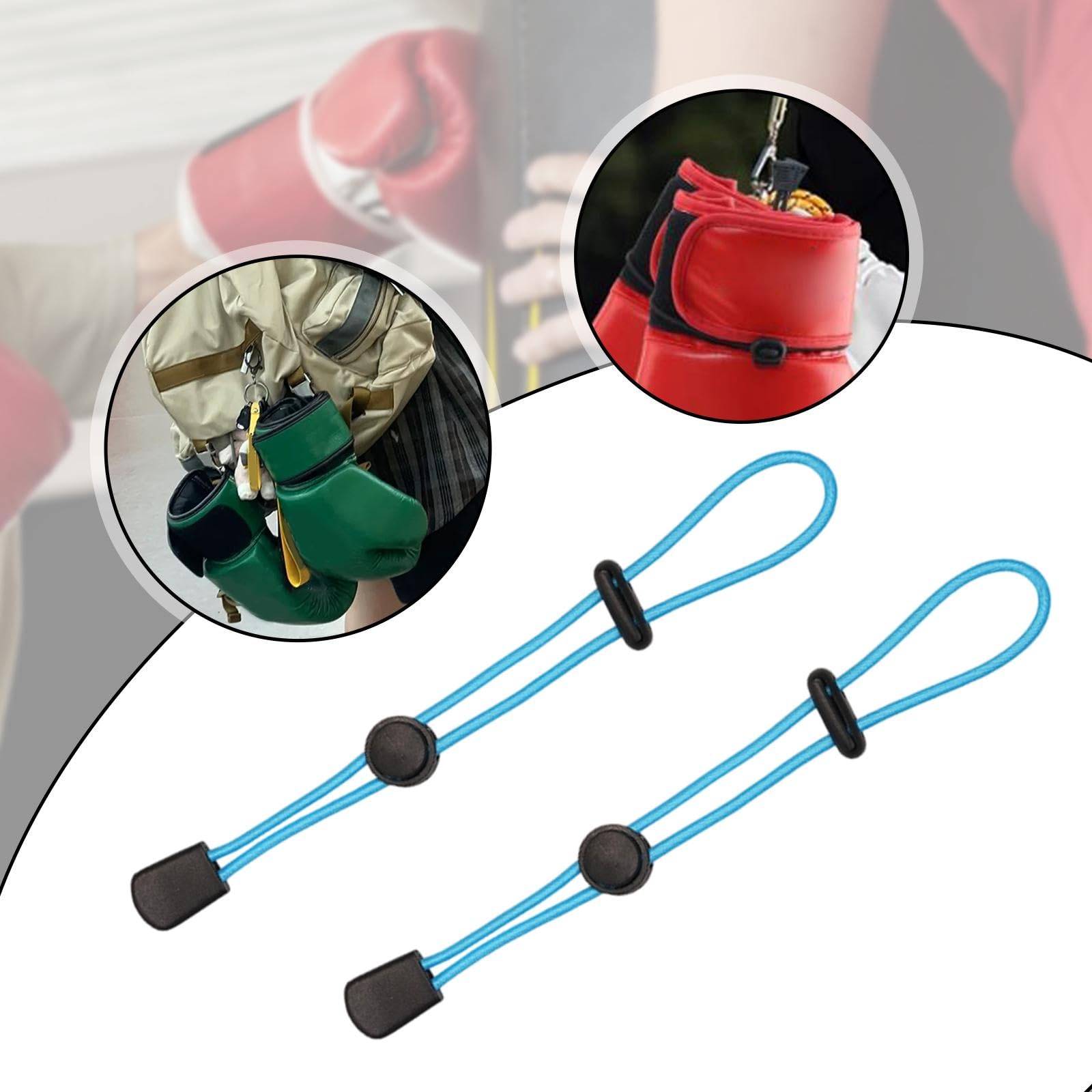 Correa de Transporte para Guantes de Boxeo, Colgador, Percha de Entrenamiento, Estante de Almacenamiento, Correa Ajustable para Saco de Boxeo,