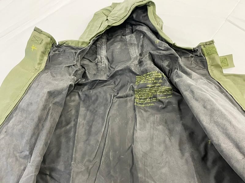米軍放出品色々セット Amazon.co.jp: 米軍放出品品 レインウエア上下セット Sサイズ